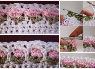 Window Flower Stitch Free Crochet Pattern + Video Crochet Window Flower Stitch Free Crochet Pattern-Video Tutorial