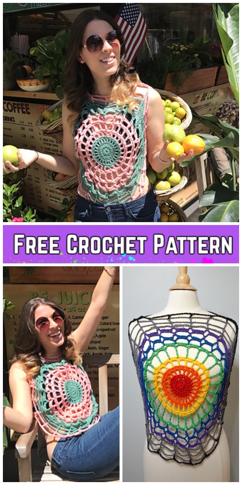 Crochet Beach Side Summer Top Free Crochet Pattern