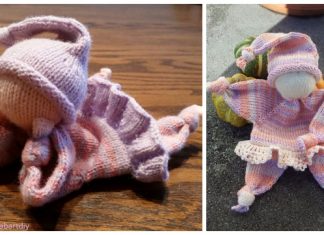 Knit Amigurumi Doll Lovey Blanket Free Knitting Pattern Knit Amigurumi Doll Lovey Blanket Free Knitting Pattern