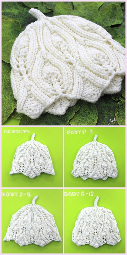 Knit Elvish Pixieish Baby Hat Knitting Pattern