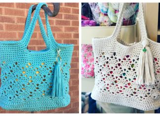 Vintage Market Tote Bag Free Crochet Pattern Vintage Market Tote Bag Free Crochet Pattern