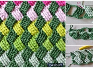 Crochet Basket Weave Stitch Free Crochet Pattern Crochet Basket Weave Stitch Free Crochet Pattern