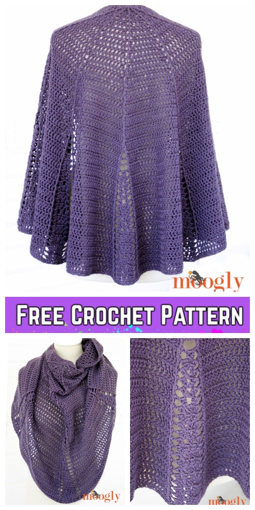 Crochet Branching Out Shawlette Free Crochet Pattern