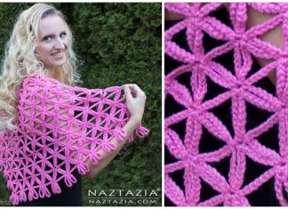 Crochet Flower of Life Chain Shawl Free Crochet Pattern – Video Crochet Flower of Life Chain Shawl Free Crochet Pattern - Video