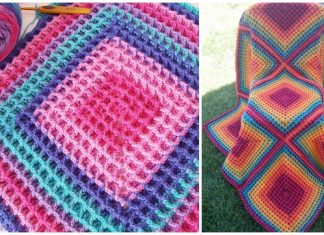 Crochet Raised Squared Waffle Stitch Blanket Free Crochet Patterns – Video Crochet Raised Squared Waffle Stitch Blanket Free Crochet Patterns - Video