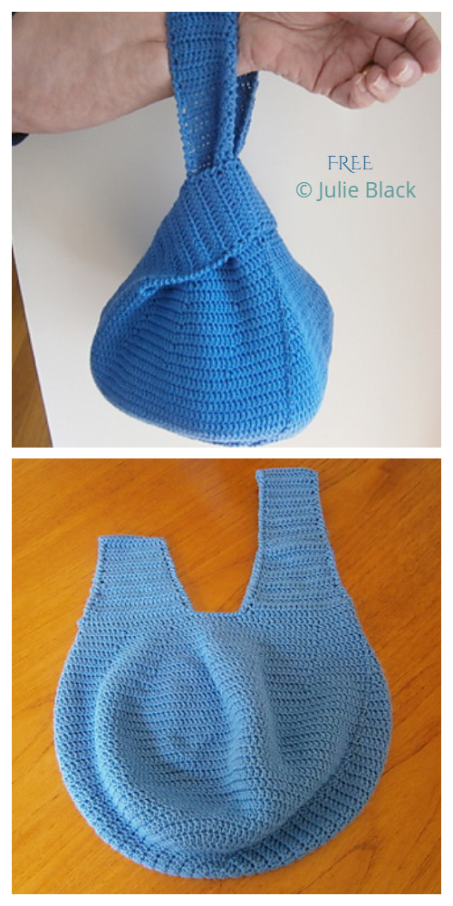 Japanese Knot Bag Free Crochet Pattern