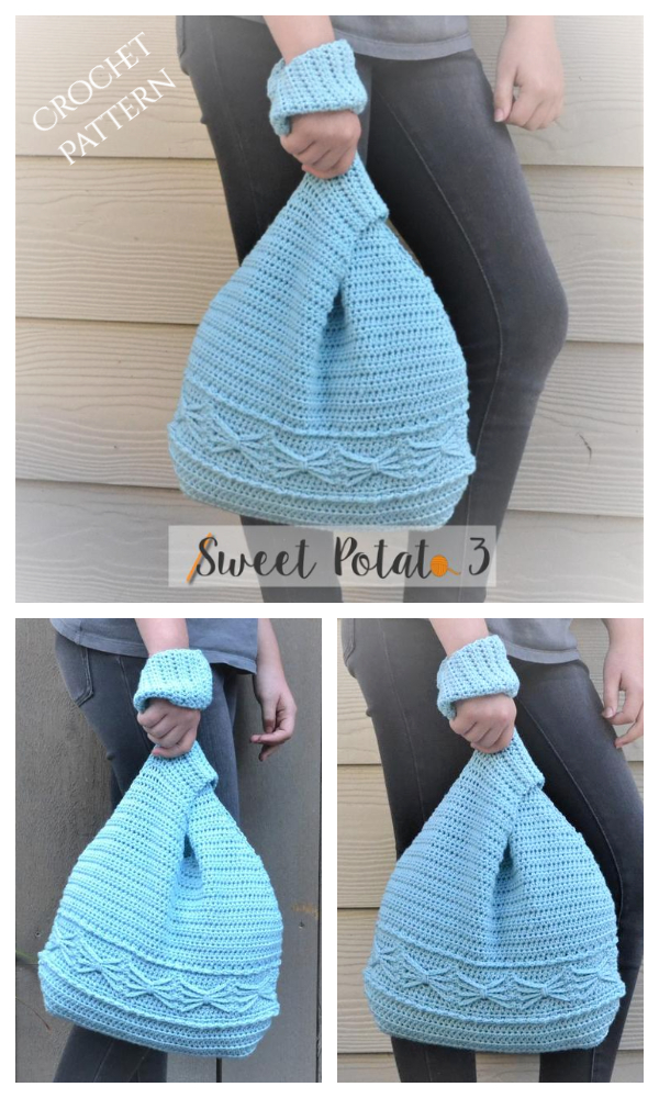 Cabled Knot Your Average Bag Crochet Pattern