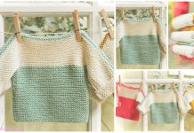 Knit Easy Garter Stitch French Macaroon Baby Sweater Pullover Free Knitting Pattern Knit Easy Garter Stitch French Macaroon Baby Sweater Pullover Free Knitting Pattern