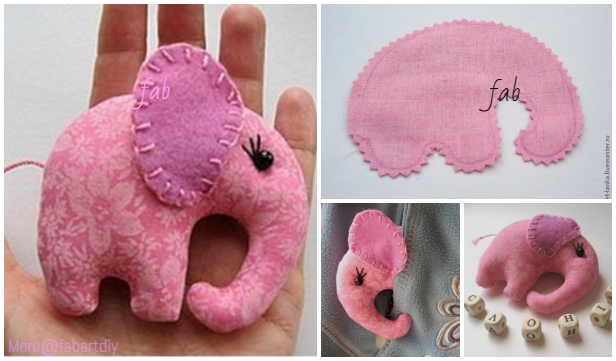 free elephant sewing pattern