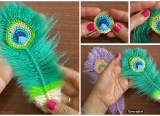 Peacock Feathers Crochet Pattern Free & Paid – Video Peacock Feathers Crochet Pattern Free & Paid - Video