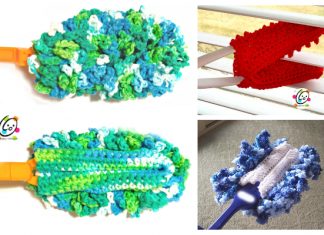 8 Cleaning Duster Cover Free Crochet Patterns & Paid Cleaning Duster Cover Free Crochet Patterns & Paid