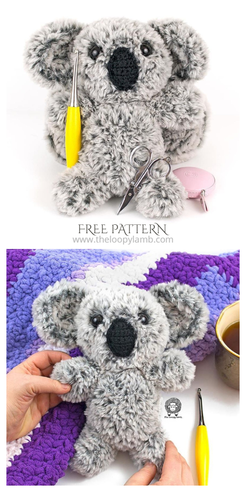 Crochet Koala Toys Amigurumi Free Patterns