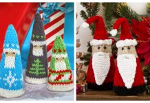 Knit Santa Gnome Free Knitting Patterns Knit Santa Gnome Free Knitting Patterns