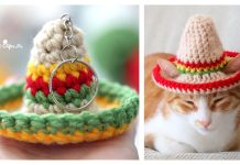 Fun Mini Sombrero Hat Crochet Patterns Free & Paid Mini Sombrero Hat Free Crochet Patterns