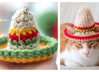 Fun Mini Sombrero Hat Crochet Patterns Free & Paid Mini Sombrero Hat Free Crochet Patterns