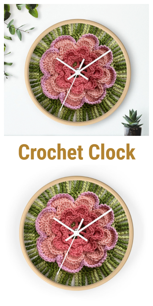 Wall Clock Crochet Patterns