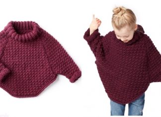 Curvy Cowl Pullover Sweater Free Crochet Patterns +Video Crochet Curvy Crochet Cowl Pullover Sweater Free Crochet Patterns - Video