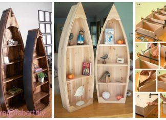 DIY Pallet Wood Boat Bookshelf Tutorial – Video DIY Pallet Wood Boat Bookshelf Tutorial - Video