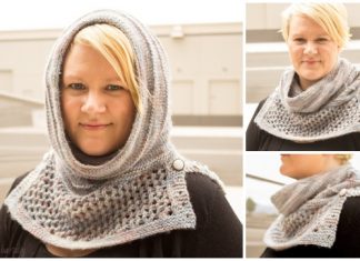 Knit Arya’s Water Dancer Cowl Hoodie Free Knitting Pattern Knit Arya's Water Dancer Cowl Hoodie Free Knitting Pattern