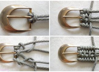 How to Macrame Derweesh Paracord Belt DIY Tutorial How to Macrame Derweesh Paracord Belt DIY Tutorial