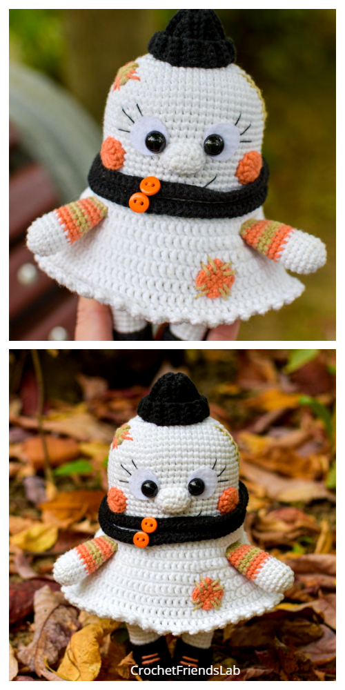 Amigurumi Pretty Little Ghost Crochet Patterns