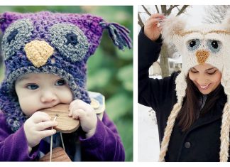 Winter Woolly Owl Hat Free Crochet Patterns and Paid Woolly Owl Hat Free Crochet Patterns