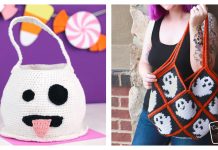 Halloween Ghost Bag Free Crochet Patterns & Paid Halloween Ghost Bag Free Crochet Patterns