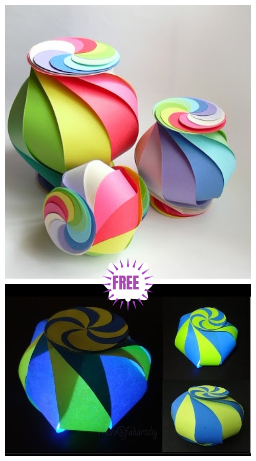 10-Sided Paper Globe Lantern DIY Tutorial
