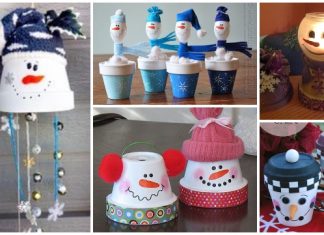 7 Christmas Crafts: Terra Cotta Clay Pot Snowman DIY Tutorials Christmas Crafts: Terra Cotta Clay Pot Snowman DIY Tutorials