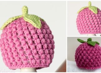 Crochet Baby Raspberry Hat Free Crochet Pattern Crochet Baby Raspberry Hat Free Crochet Pattern