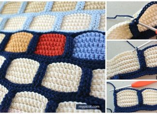 Crochet Brick Stitch Blanket Free Crochet Pattern Crochet Brick Stitch Blanket Free Crochet Pattern