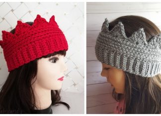 Crown Ear Warmer Free Crochet Pattern – All Sizes Crochet Crown Ear Warmer Free Crochet Pattern