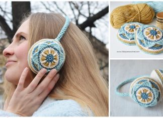 Crochet Floral Ear Muffs Free Crochet Pattern Crochet Floral Ear Muffs Free Crochet Pattern