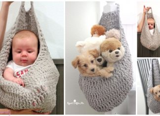 Crochet Hanging Sack Basket Free Crochet Pattern Crochet Hanging Sack Basket Free Crochet Pattern