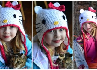 Crochet Hello Kitty Hat Free Crochet Pattern Crochet Hello Kitty Hat Free Crochet Pattern