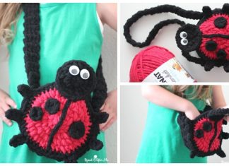 Crochet Ladybug Purse Free Crochet Pattern Pattern for Kids Crochet Ladybug Purse Free Crochet Pattern Pattern for Kids