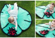 Crochet Leaf Play Mat Ladybug Toy Set Free Crochet Patterns Crochet Leaf Play Mat Ladybug Toy Set Free Crochet Patterns