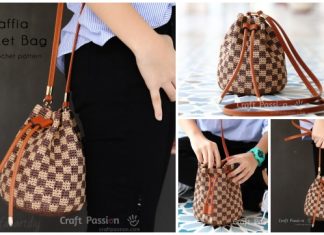 Crochet Raffia Bucket Bag Free Crochet Patterns Crochet Raffia Bucket Bag Free Crochet Patterns