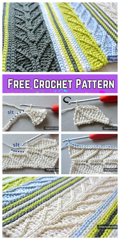 Crochet Slip Stitch Free Crochet Pattern
