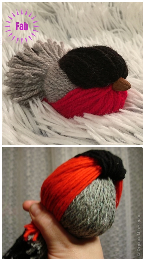 Kids Craft: Fun Yarn Birds DIY Tutorial - Video