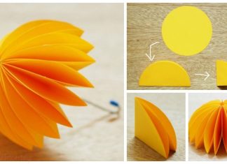 Kids Craft: Easy Origami Paper Umbrella DIY Tutorial Kids Craft Easy Origami Paper Umbrella DIY Tutorial