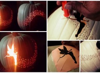 Halloween Pixie Tinkerbell Pumpkin Carving DIY Tutorial with Tips Pixie Tinkerbell Pumpkin Carving DIY Tutorial with Tips