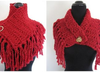 Super Quick and Easy Scarflette Free Crochet Pattern Super Quick and Easy Scarflette Free Crochet Pattern