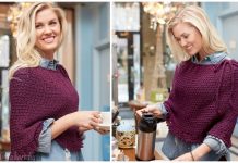 Tunisian Crochet Lace Poncho Free Crochet Pattern Tunisian Crochet Lace Poncho Free Crochet Pattern