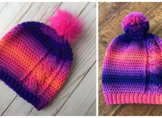 Crochet The Rora Cable Slouch Hat Free Crochet Pattern Crochet The Rora Cable Slouch Hat Free Crochet Pattern