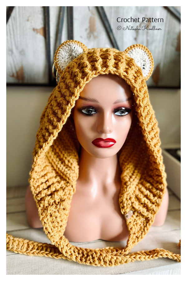 Oliver's Bear Hood Crochet Patterns