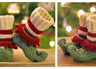 10+ Christmas Elf Slippers Free Crochet Patterns & Paid Christmas Elf Slippers Free Crochet Patterns