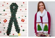 Christmas Tree Scarf Free Crochet Patterns Christmas Tree Scarf Free Crochet Patterns