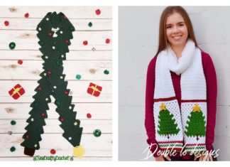 Christmas Tree Scarf Free Crochet Patterns Christmas Tree Scarf Free Crochet Patterns