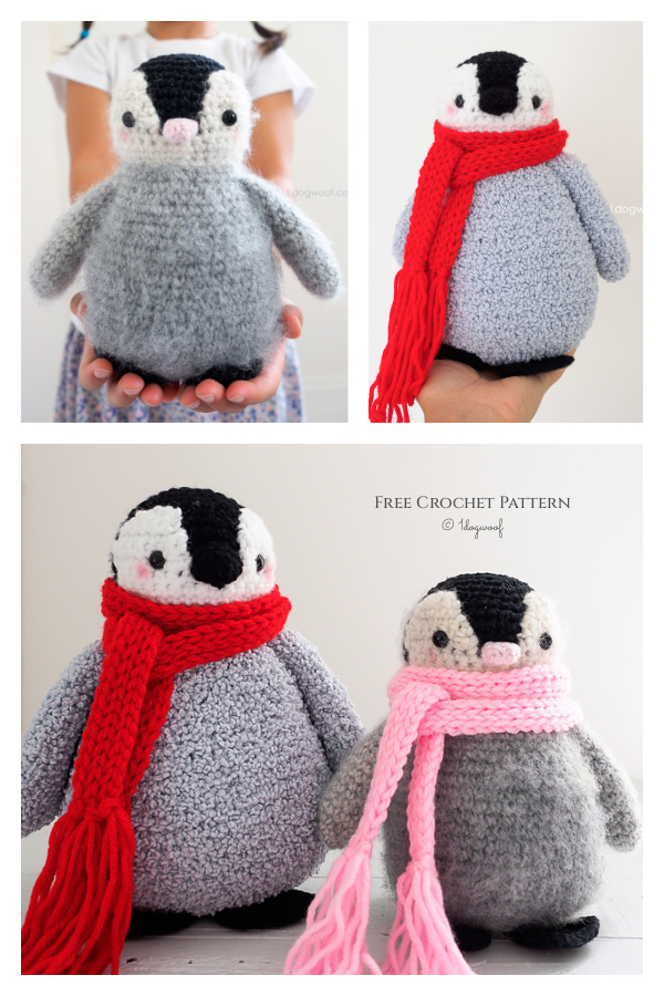 Crochet Baby Penguin Amigurumi Free Pattern
